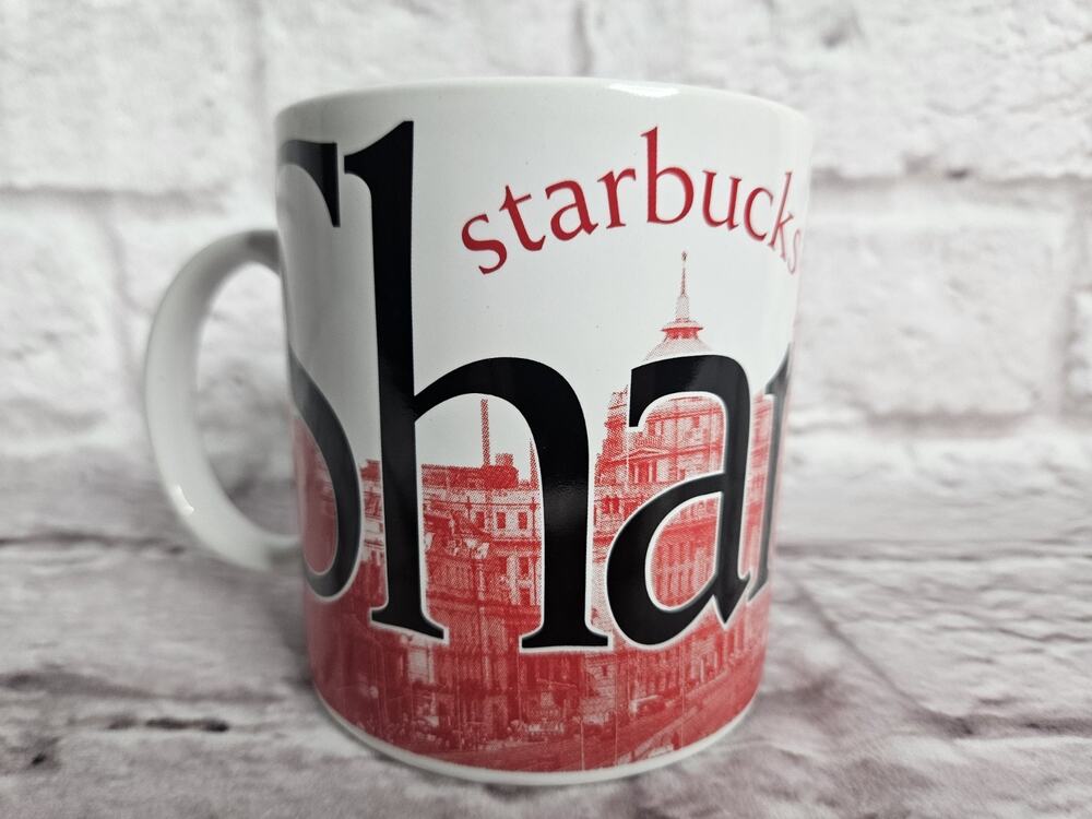 Starbucks City Mug Shanhai Coffee Tea 2004 Collectors Series